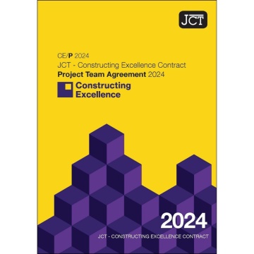JCT Constructing Excellence Contract Project Team Agreement 2024 (CE/P)