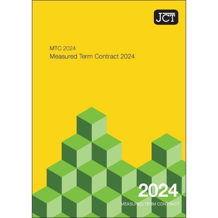 JCT Measured Term Contract 2024 (MTC)