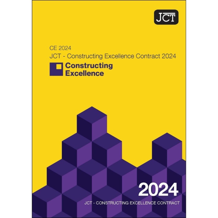 JCT Constructing Excellence Contract 2024 (CE)
